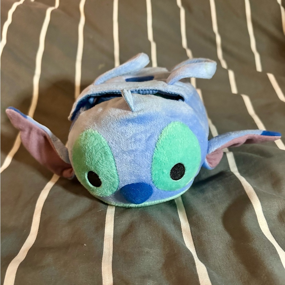 Disney Lilo & Stitch Plush Tsum Tsum Set Stitch Bag with 4 mini Tsum Tsum